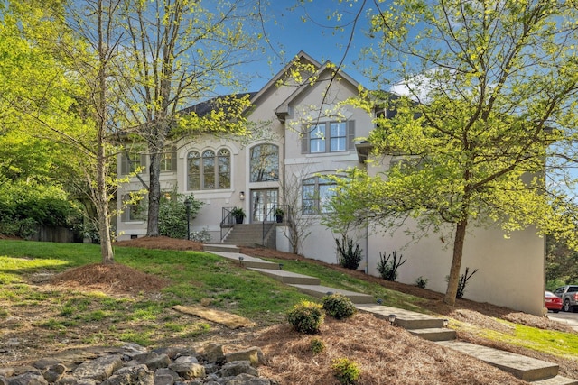 6321 Wescates, Brentwood, TN 37027 - view of front of house with stucco siding