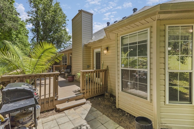 5156 W Oak Highland Dr, Antioch, TN 37013 - wooden deck featuring area for grilling