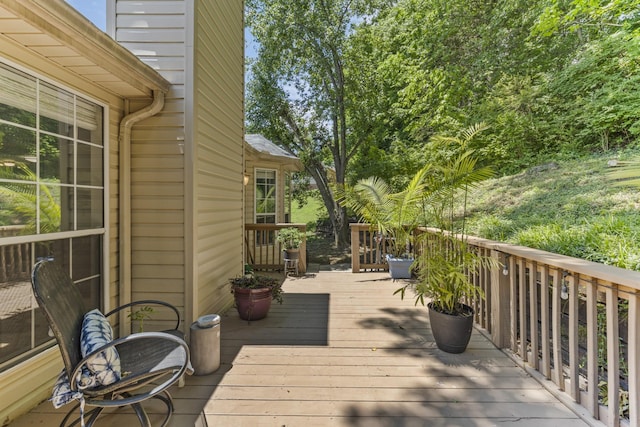 5156 W Oak Highland Dr, Antioch, TN 37013 - view of wooden terrace