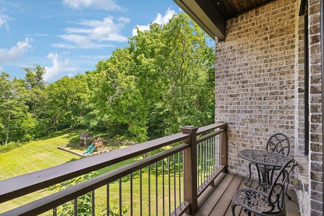1234 Saddle Springs Dr, Thompsons Station, TN 37179 - view of balcony