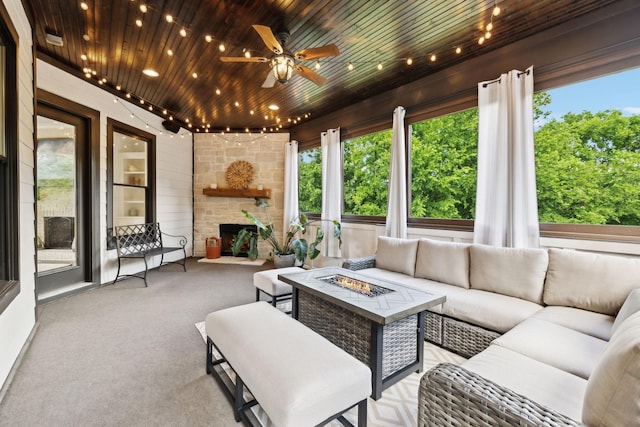 1234 Saddle Springs Dr, Thompsons Station, TN 37179 - view of sunroom / solarium