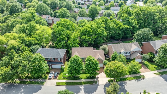 1154 Olde Cameron Ln, Franklin, TN 37067 - aerial perspective of suburban area