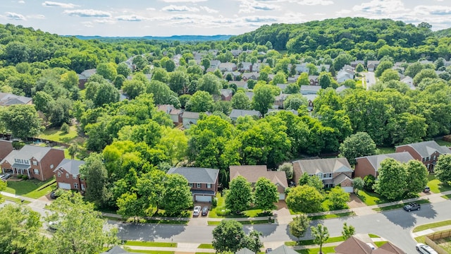 1154 Olde Cameron Ln, Franklin, TN 37067 - aerial perspective of suburban area
