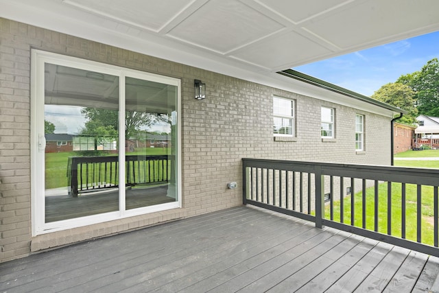 316 Bybee Branch Rd, Mcminnville, TN 37110 - view of wooden terrace