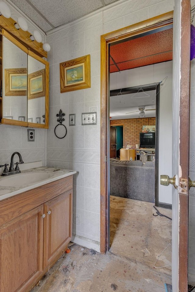 615 Oliver Smith Rd, Flintville, TN 37335 - bathroom with vanity