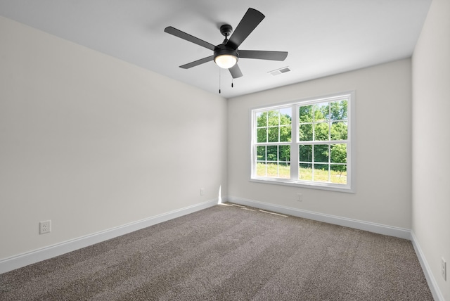 583 Pongracz Way, Clarksville, TN 37042 - unfurnished room featuring baseboards, carpet flooring, and a ceiling fan