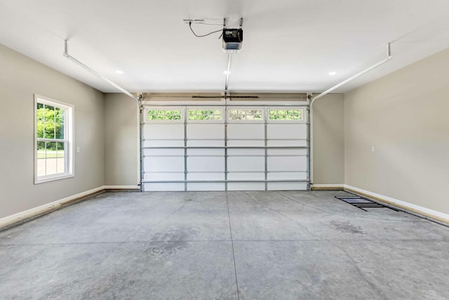 115 Carl Williams Rd, Crofton, KY 42217 - garage with baseboards and a garage door opener