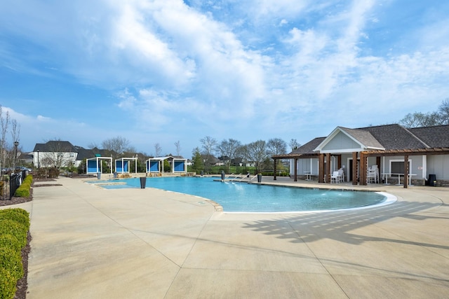 4010 Planters Trl, Mount Juliet, TN 37122 - community pool featuring a patio area