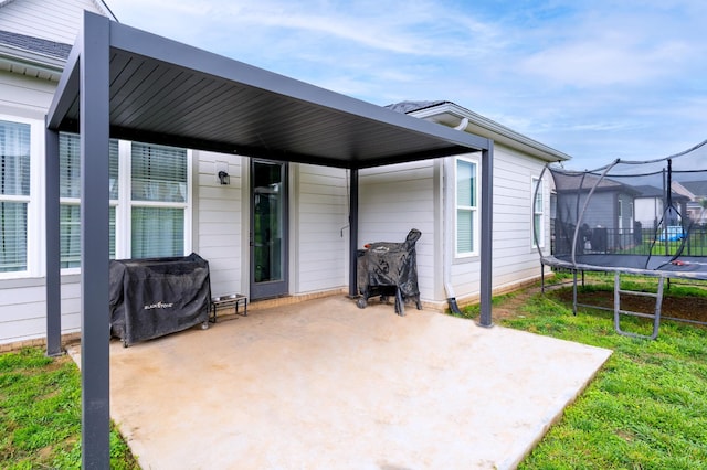 4010 Planters Trl, Mount Juliet, TN 37122 - view of patio featuring a trampoline