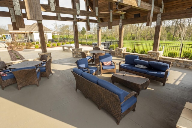 4010 Planters Trl, Mount Juliet, TN 37122 - view of patio / terrace with outdoor lounge area and outdoor dining area