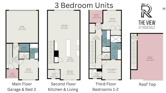 542D Rosedale Ave Unit 18, Nashville, TN 37211 - room layout