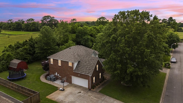 3471 Esquire Dr, Murfreesboro, TN 37130 - view of aerial view at dusk