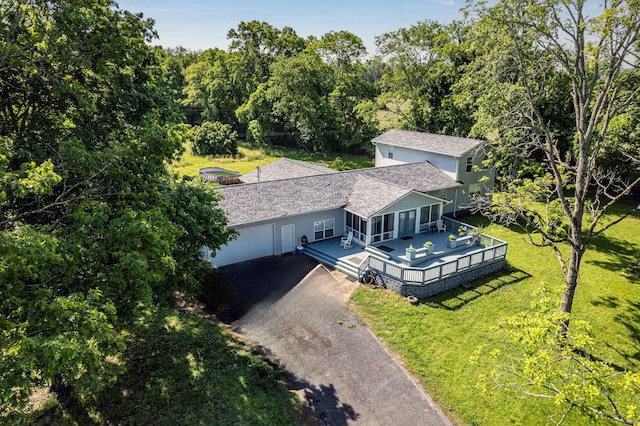 1151 Baker And Hearn Cir, Chickamauga, GA 30707 - aerial view of property and surrounding area