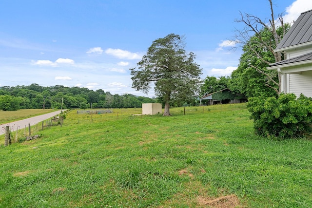 1672 Globe Rd, Lewisburg, TN 37091 - view of yard with a view of countryside and an outdoor structure
