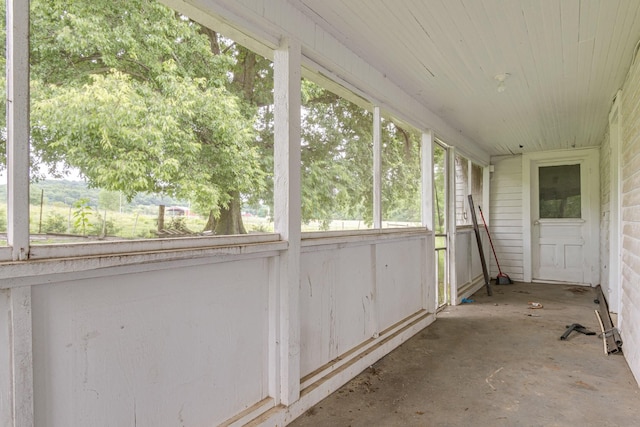 1672 Globe Rd, Lewisburg, TN 37091 - view of unfurnished sunroom
