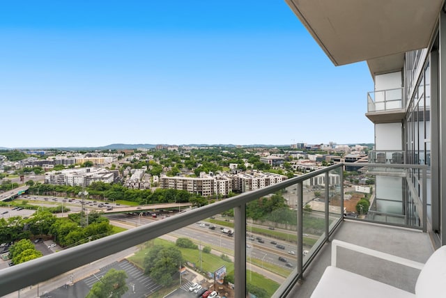 1212 Laurel St Unit 2005, Nashville, TN 37203 - balcony featuring a city view