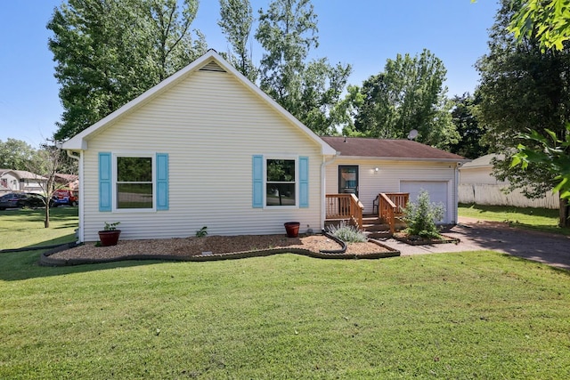 445 Belinda Pkwy, Mount Juliet, TN 37122 - ranch-style house with concrete driveway, an attached garage, and a front lawn