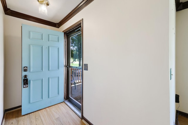 445 Belinda Pkwy, Mount Juliet, TN 37122 - foyer with light wood-type flooring and ornamental molding
