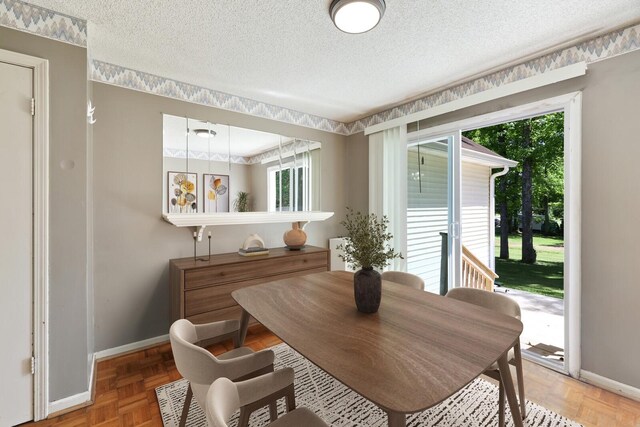 445 Belinda Pkwy, Mount Juliet, TN 37122 - dining space featuring baseboards and a textured ceiling
