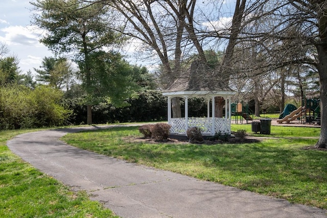 1300 Wentworth Dr, Gallatin, TN 37066 - view of community with a playground and a lawn