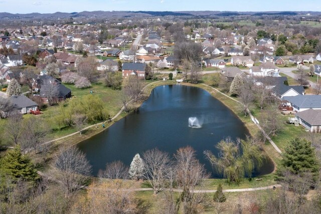 1300 Wentworth Dr, Gallatin, TN 37066 - aerial view of property's location with a large body of water and nearby suburban area