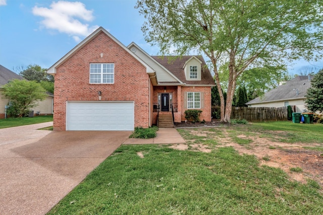 1838 Oreilly Cir, Spring Hill, TN 37174 - traditional home with an attached garage, driveway, and brick siding