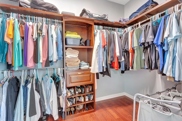 1838 Oreilly Cir, Spring Hill, TN 37174 - walk in closet with wood finished floors