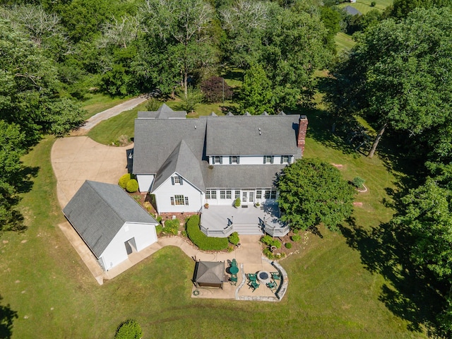 15687 Columbia Hwy, Lynnville, TN 38472 - view from above of property