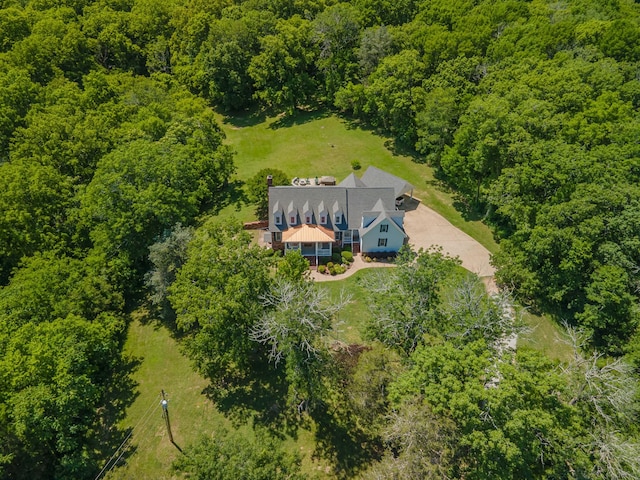 15687 Columbia Hwy, Lynnville, TN 38472 - view from above of property featuring a forest