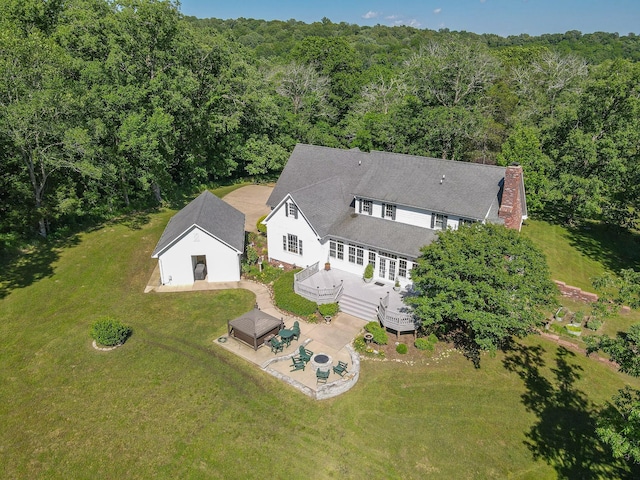 15687 Columbia Hwy, Lynnville, TN 38472 - view of subject property with a forest