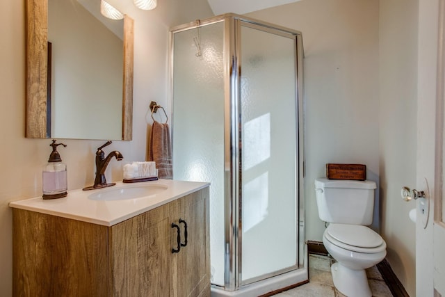 959 Glass St, Franklin, TN 37064 - full bath with vanity, toilet, and a stall shower