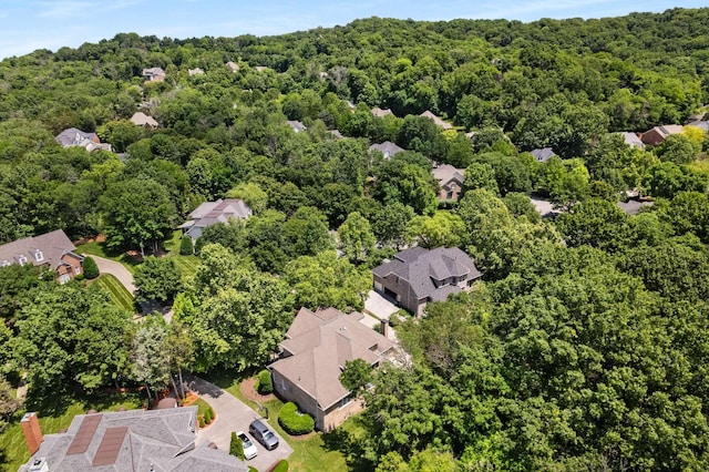 3037 Flagstone Dr, Franklin, TN 37069 - aerial view of residential area with a forest