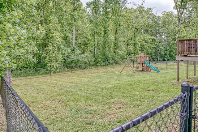 143 Rachelle Pl, Baxter, TN 38544 - view of yard with a playground