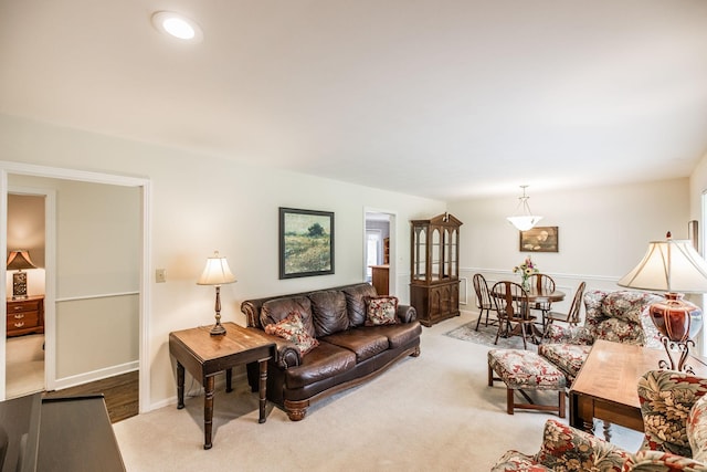 435 Richland Cir, Gallatin, TN 37066 - carpeted living area with baseboards