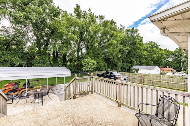 435 Richland Cir, Gallatin, TN 37066 - view of patio with view of wooded area