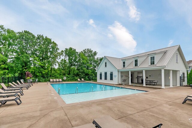 803 Dallas Dr, Columbia, TN 38401 - community pool featuring a patio area