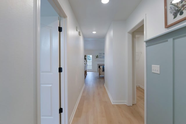 3755 Indian Creek Blvd, Murfreesboro, TN 37128 - corridor featuring light wood-style floors, recessed lighting, and baseboards