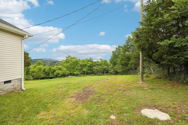 125 Vivian Ln, Carthage, TN 37030 - view of grassy yard featuring a forest view