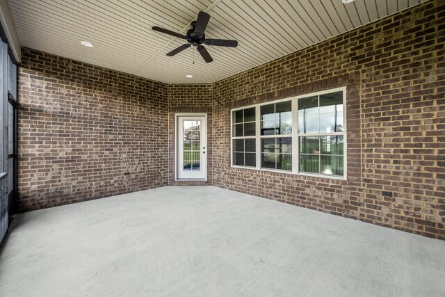 103 Rosehaven Ct, Tullahoma, TN 37388 - view of patio with a ceiling fan