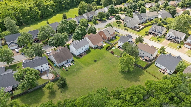 3176 Tristan Dr, Franklin, TN 37064 - aerial perspective of suburban area