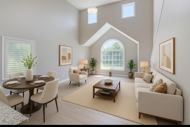 4905 Algonquin Trl, Antioch, TN 37013 - living room with a high ceiling and baseboards