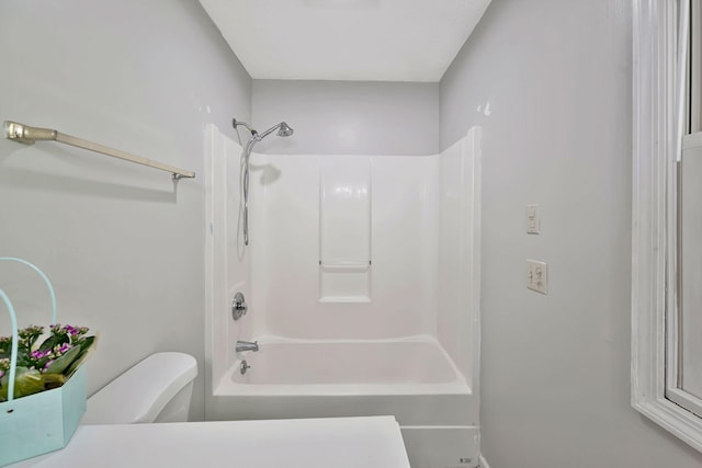4905 Algonquin Trl, Antioch, TN 37013 - bathroom featuring washtub / shower combination and toilet