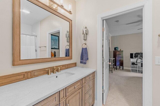 1422 Primrose Ln, Franklin, TN 37064 - full bathroom with vanity and baseboards
