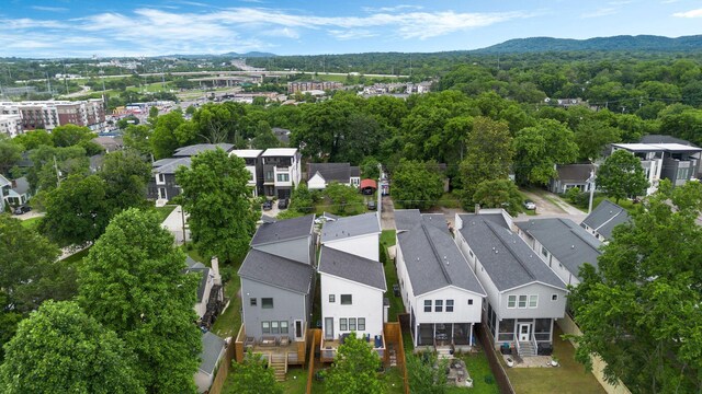 835B Dewees Ave, Nashville, TN 37204 - aerial view of a mountainous background