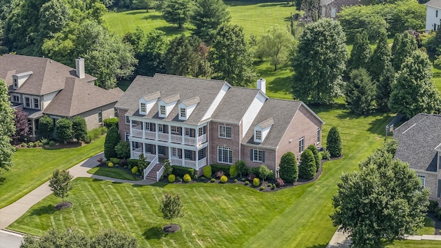 9166 Sydney Ln, Brentwood, TN 37027 - view from above of property