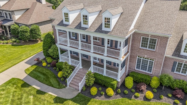 9166 Sydney Ln, Brentwood, TN 37027 - aerial view of property and surrounding area
