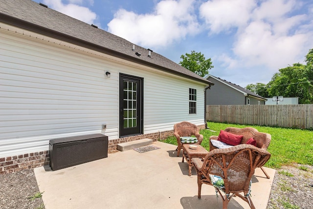 241 Holly Grove Rd, Lewisburg, TN 37091 - view of patio featuring a wall mounted AC