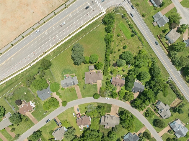 2754 Douglas Ln, Thompsons Station, TN 37179 - aerial view of property and surrounding area featuring nearby suburban area and a main thoroughfare