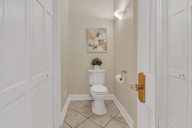 113 Middleton Cir, Nashville, TN 37215 - bathroom with a closet, toilet, and tile patterned floors