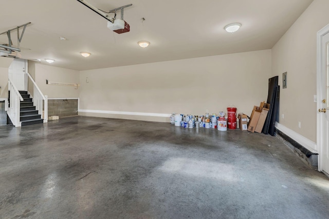 113 Middleton Cir, Nashville, TN 37215 - garage featuring a garage door opener and baseboards